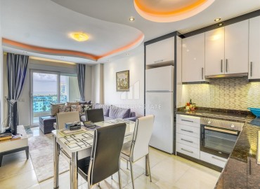 Элегантная квартира 1+1, 65м², на высоком этаже в элитном комплексе в 500м от моря в районе Махмутлар, Алания ID-18168 фото-4