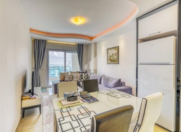 Элегантная квартира 1+1, 65м², на высоком этаже в элитном комплексе в 500м от моря в районе Махмутлар, Алания ID-18168 фото-5