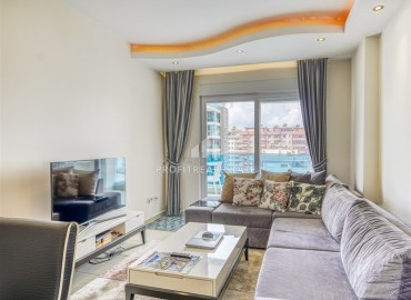 Элегантная квартира 1+1, 65м², на высоком этаже в элитном комплексе в 500м от моря в районе Махмутлар, Алания ID-18168 фото-8