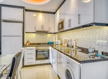 Элегантная квартира 1+1, 65м², на высоком этаже в элитном комплексе в 500м от моря в районе Махмутлар, Алания ID-18168 фото-10