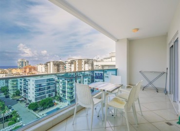 Элегантная квартира 1+1, 65м², на высоком этаже в элитном комплексе в 500м от моря в районе Махмутлар, Алания ID-18168 фото-17