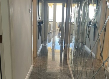 Трехкомнатная квартира с ремонтом и новой мебелью, 100м², с прямым видом на море в центре района Тосмур, Алания ID-18173 фото-7