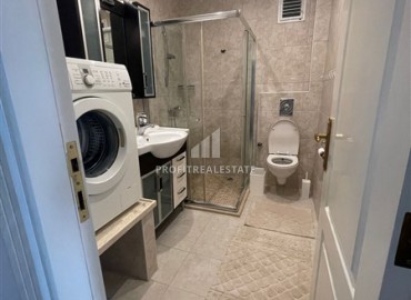 Трехкомнатная квартира с ремонтом и новой мебелью, 100м², с прямым видом на море в центре района Тосмур, Алания ID-18173 фото-9