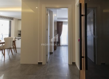 Меблированная квартира с одной спальней, 60м², в новом комплексе с отличным расположением в 200м от моря в Махмутларе, Алания ID-18178 фото-12
