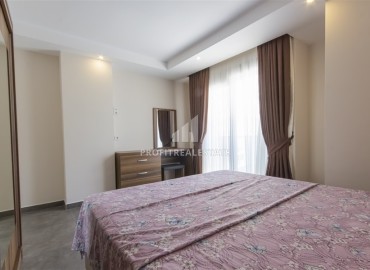 Меблированная квартира с одной спальней, 60м², в новом комплексе с отличным расположением в 200м от моря в Махмутларе, Алания ID-18178 фото-16