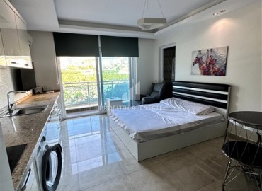 Уютная квартира-студия, 45м², с потрясающим видом на горы в резиденции с инфраструктурой пятизвездочного отеля в Махмутларе ID-18180 фото-5