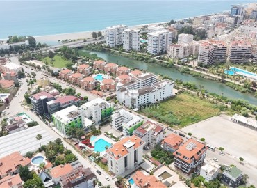 Новая квартира 1+1, 55м², с чистовой отделкой в комфортабельной новостройке у реки Дим Чай в Кестеле, Алания ID-18183 фото-2