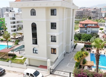 Новая квартира 1+1, 55м², с чистовой отделкой в комфортабельной новостройке у реки Дим Чай в Кестеле, Алания ID-18183 фото-20