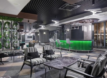 Элегантная квартира 1+1, 65м², в новом комплексе премиум класса на первой береговой линии в Каргыджаке, Алания. ID-18185 фото-20