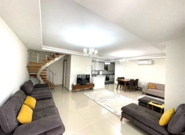 Дизайнерский дуплекс 2+1, 120м², с выходом в сад, в комфортабельном комплексе в Анталии, район Коньяалты, Хурма ID-18188 фото-1