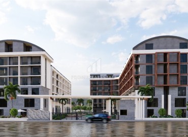 Инвестиционный проект: квартиры 1+1 и дуплексы 2+1, 50-105м², с рассрочкой от застройщика в Анталии, микрорайон Сарысу ID-18192 фото-2