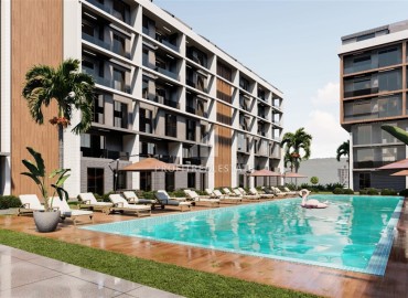 Инвестиционный проект: квартиры 1+1 и дуплексы 2+1, 50-105м², с рассрочкой от застройщика в Анталии, микрорайон Сарысу ID-18192 фото-4