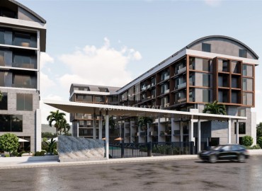 Инвестиционный проект: квартиры 1+1 и дуплексы 2+1, 50-105м², с рассрочкой от застройщика в Анталии, микрорайон Сарысу ID-18192 фото-5