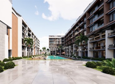 Инвестиционный проект: квартиры 1+1 и дуплексы 2+1, 50-105м², с рассрочкой от застройщика в Анталии, микрорайон Сарысу ID-18192 фото-8