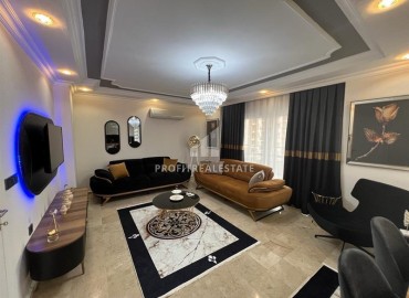 Дизайнерская квартира 2+1, 100м², в комплексе с бассейном у вторничного рынка в Махмутларе, Алания ID-18194 фото-1
