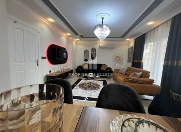 Дизайнерская квартира 2+1, 100м², в комплексе с бассейном у вторничного рынка в Махмутларе, Алания ID-18194 фото-2