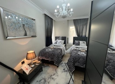 Дизайнерская квартира 2+1, 100м², в комплексе с бассейном у вторничного рынка в Махмутларе, Алания ID-18194 фото-7