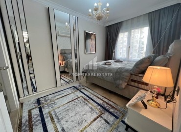Дизайнерская квартира 2+1, 100м², в комплексе с бассейном у вторничного рынка в Махмутларе, Алания ID-18194 фото-8