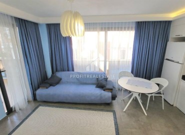 Уютная двухкомнатная квартира, 55м² в современном комплексе в самом центре Алании, в 80 метрах от пляжа Клеопатры ID-18195 фото-2