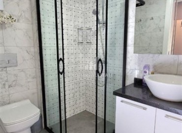 Уютная двухкомнатная квартира, 55м² в современном комплексе в самом центре Алании, в 80 метрах от пляжа Клеопатры ID-18195 фото-7