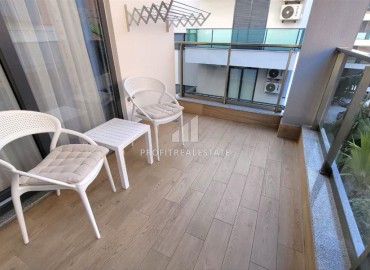 Уютная двухкомнатная квартира, 55м² в современном комплексе в самом центре Алании, в 80 метрах от пляжа Клеопатры ID-18195 фото-8