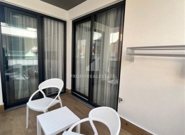 Уютная двухкомнатная квартира, 55м² в современном комплексе в самом центре Алании, в 80 метрах от пляжа Клеопатры ID-18195 фото-9