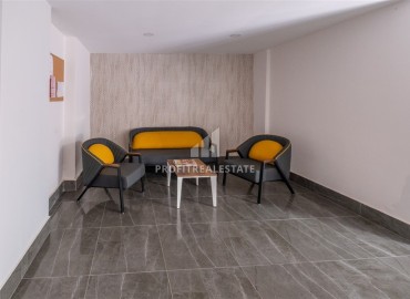 Уютная двухкомнатная квартира, 55м² в современном комплексе в самом центре Алании, в 80 метрах от пляжа Клеопатры ID-18195 фото-13