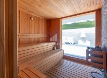 Уютная двухкомнатная квартира, 55м² в современном комплексе в самом центре Алании, в 80 метрах от пляжа Клеопатры ID-18195 фото-15