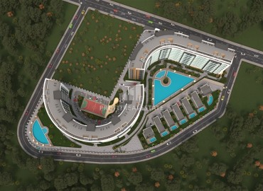 Масштабный инвестиционный проект премиум класса в Анталии, район Кепез. Квартиры разных планировок и виллы 120-348м² ID-18202 фото-10