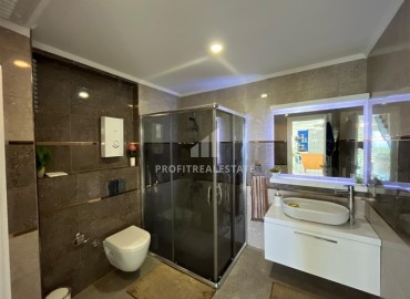 Фешенебельный пентхаус 5+1, 200м², с дизайнерским интерьером, видом на море и горы в районе Кестель, Алания ID-18205 фото-9