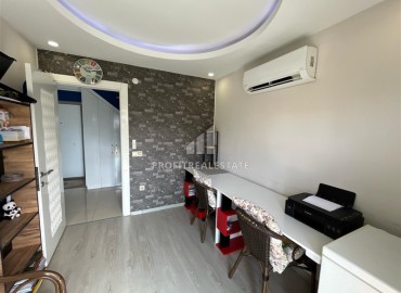 Фешенебельный пентхаус 5+1, 200м², с дизайнерским интерьером, видом на море и горы в районе Кестель, Алания ID-18205 фото-11