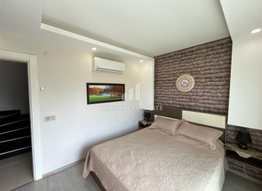 Фешенебельный пентхаус 5+1, 200м², с дизайнерским интерьером, видом на море и горы в районе Кестель, Алания ID-18205 фото-12