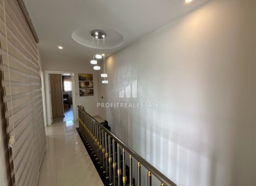 Фешенебельный пентхаус 5+1, 200м², с дизайнерским интерьером, видом на море и горы в районе Кестель, Алания ID-18205 фото-14