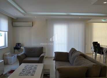 Линейная меблированная квартира с тремя спальнями, 136м², с видом на море, в элитном комплексе в Авсалларе, в 500м от моря ID-18206 фото-4