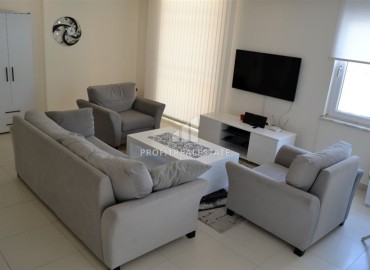 Линейная меблированная квартира с тремя спальнями, 136м², с видом на море, в элитном комплексе в Авсалларе, в 500м от моря ID-18206 фото-6