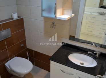 Линейная меблированная квартира с тремя спальнями, 136м², с видом на море, в элитном комплексе в Авсалларе, в 500м от моря ID-18206 фото-9