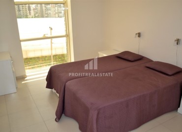 Линейная меблированная квартира с тремя спальнями, 136м², с видом на море, в элитном комплексе в Авсалларе, в 500м от моря ID-18206 фото-10