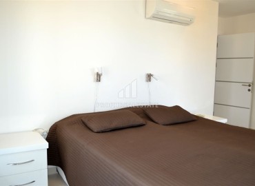 Линейная меблированная квартира с тремя спальнями, 136м², с видом на море, в элитном комплексе в Авсалларе, в 500м от моря ID-18206 фото-16