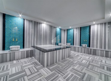 Новая меблированная квартира на аренду в районе Авсаллар с песчаным пляжем Инжекум ID-18207 фото-15