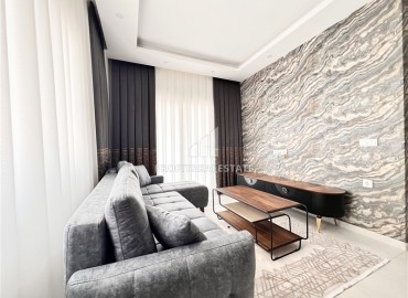 Квартира с одной спальней, 50м², в комплексе с хорошей инфраструктурой в Махмутларе, 600м от моря, Алания ID-18208 фото-5