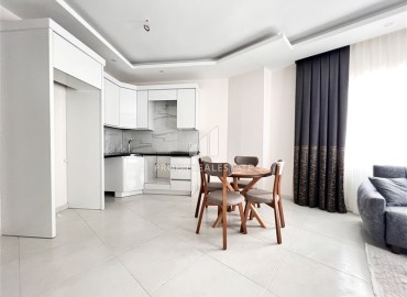 Квартира с одной спальней, 50м², в комплексе с хорошей инфраструктурой в Махмутларе, 600м от моря, Алания ID-18208 фото-6