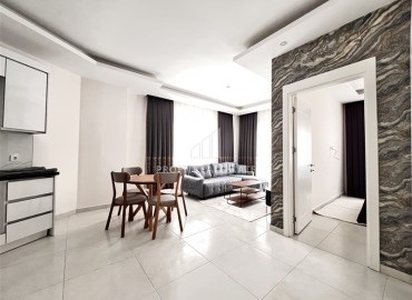 Квартира с одной спальней, 50м², в комплексе с хорошей инфраструктурой в Махмутларе, 600м от моря, Алания ID-18208 фото-7