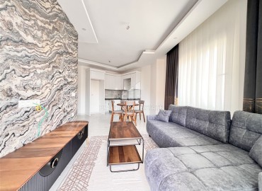 Квартира с одной спальней, 50м², в комплексе с хорошей инфраструктурой в Махмутларе, 600м от моря, Алания ID-18208 фото-8