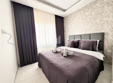 Квартира с одной спальней, 50м², в комплексе с хорошей инфраструктурой в Махмутларе, 600м от моря, Алания ID-18208 фото-10