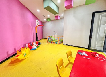 Квартира с одной спальней, 50м², в комплексе с хорошей инфраструктурой в Махмутларе, 600м от моря, Алания ID-18208 фото-16