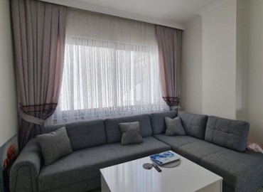 Меблированная квартира 1+1 с двумя балконами, 55м², в комплексе с хорошей инфраструктурой в Махмутларе в 350 метрах от моря ID-18209 фото-3