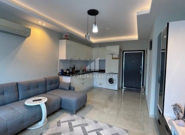 Комфортабельная квартира-студия, 45м², с великолепным видом на горы в резиденции с отельной инфраструктурой в Махмутларе, Алания ID-18213 фото-2