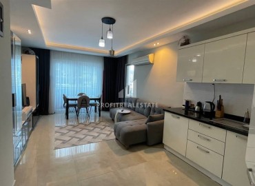 Комфортабельная квартира-студия, 45м², с великолепным видом на горы в резиденции с отельной инфраструктурой в Махмутларе, Алания ID-18213 фото-7