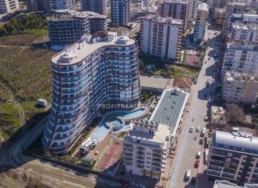 Комфортабельная квартира-студия, 45м², с великолепным видом на горы в резиденции с отельной инфраструктурой в Махмутларе, Алания ID-18213 фото-15