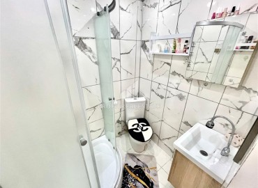 Бюджетная меблированная квартира с двумя спальнями, 80м², в 250м от моря, в недорогом доме в районе Махмутлар. Алания ID-18214 фото-14